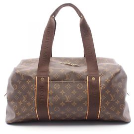 Louis Vuitton Weekender MM Monogram Boston Bag Brown Monogram