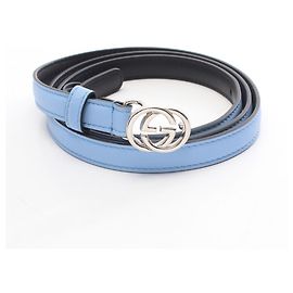Gucci Interlocking G Belt Blue