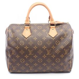 Louis Vuitton Speedy 30 Handbag Brown Monogram
