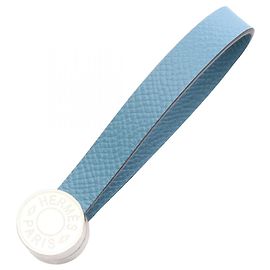 Hermès Porta-luvas Hermes Malice Sellier Azul
