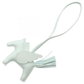 Hermès Hermes Rodeo Pegasus PM Charm Blu
