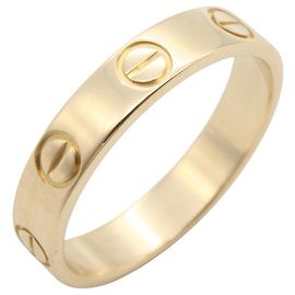 Cartier Mini Love Ring in 18K Gelbgold Golden