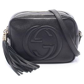 Gucci Soho Disco Bag in Black Leather Black