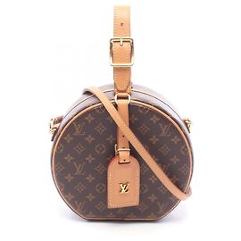 Borsa Louis Vuitton Petite Boite Chapeau Marrone Monogramma