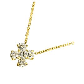 Autre Marque Colar Tiffany & Co. em Ouro Amarelo 18K e Diamantes Dourado