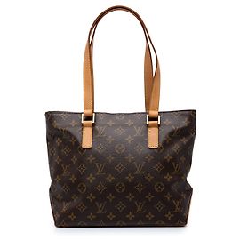 Louis Vuitton Brown Monogram Cabas Piano Marrone