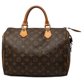 Louis Vuitton Brown Monogram Speedy 30 Brown