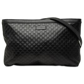 Gucci Black Microguccissima Crossbody Black