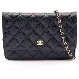 Borsa a tracolla Chanel Matelassé Nero