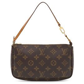 Bolsa Louis Vuitton Monogram Pochette Accessoires Marrom
