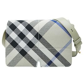 Sac bandoulière Burberry Check Marron Multicolore