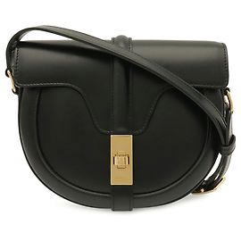 Céline Bolsa de Ombro Celine Small Besace 16 Seize Preto