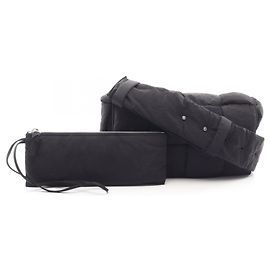 Borsa a tracolla Bottega Veneta Padded Tech Cassette Nero