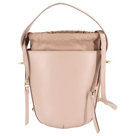 Chloé Sense Bucket 2-way Leather Handbag Pink