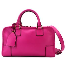 Bolsa de mão 2-way Loewe Amazona 28 Rosa