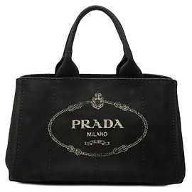 Bolso Tote Prada Canapa Medium Negro