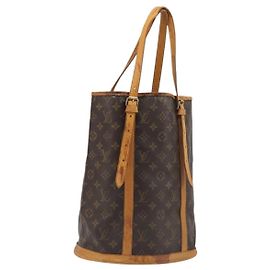 LOUIS VUITTON Monogram Bucket GM Shoulder Bag M42236 LV Outro