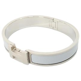 Hermès Bracciale Hermes Click H con ciondolo Blu Altro
