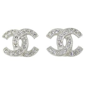 Orecchini a lobo Chanel ABE100 Argento Altro