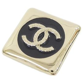 Broche Chanel ABG912 Noir et Or Noir Doré