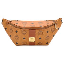 MCM Visetos Glam Gürteltasche Braun