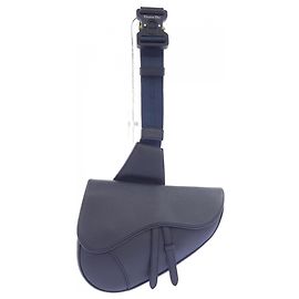 Christian Dior Dior Saddle Handbag in Navy Navy blue