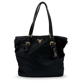 Prada Padded Soft Re-Nylon Large Preto