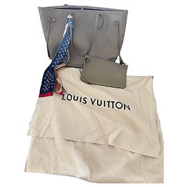 Louis Vuitton Neverfull MM Monogram Empreinte Gris Gris