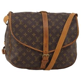 Louis Vuitton Saumur Monogram Canvas Marrom