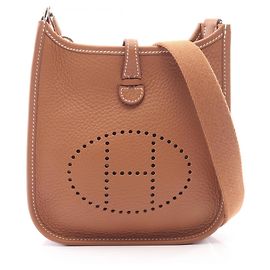 Hermès Bolsa de Ombro Hermes Evelyne TPM Amazon Marrom