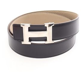 Hermès Hermes Constance H-Belt Black Beige