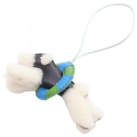 Hermès Hermes Buddy Charm à la Mer Blu Verde Blu navy