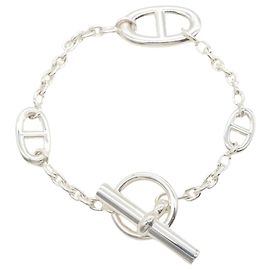 Hermès Hermes Farandole Charm Bracelet Silvery