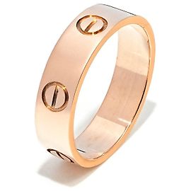 Cartier Love Ring Rose Gold Pink