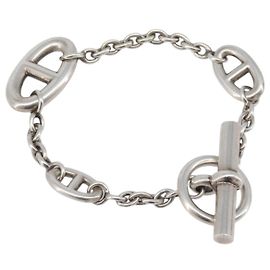 Hermès HERMES Farandole ST Armband Ag925 Silver Auth 204142M Silber