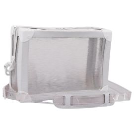 LOUIS VUITTON Epi Plage Soft Trunk Shoulder Bag Clear M55602 LV Auth ka6296V Otro