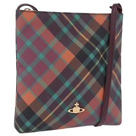 Bolso de hombro Vivienne Westwood PVC Leather Multicolor Gold Auth 204037A Multicolor Dorado
