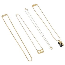 Collier GIVENCHY Metal Ensemble de 4 Doré Auth SW2854 Autre