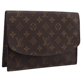 LOUIS VUITTON Monogram Pochette Rabat 23 Clutch Bag M51940 LV Auth 201378 Monogram