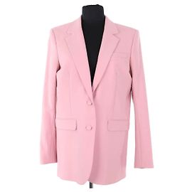 The Kooples Blazer aus Wolle in Rosa Pink