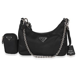 Sac Prada Re-Edition 2005 en Re-Nylon Noir Noir