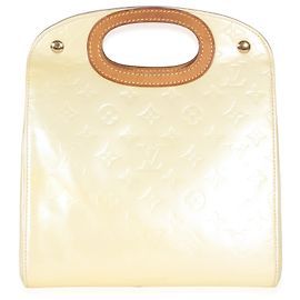 Louis Vuitton Pale Yellow Monogram Vernis Maple Drive Jaune
