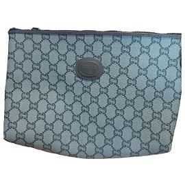 Gucci GG Supreme Monogram Beige Clutch Braun Beige