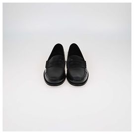 Mocasines Slip On Prada de piel cepillada negra Negro