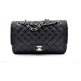 Bolso Chanel Classic Double Flap Cuero Negro Negro