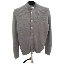 Autre Marque Della Ciana Men's Brown Cashmere Cardigan Brown