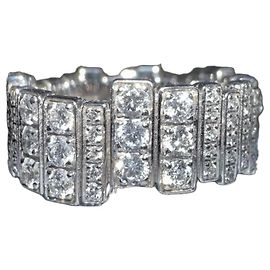 Anillo Dior GEM en oro blanco y diamantes Plata Blanco