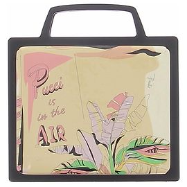Sac rectangulaire rigide Emilio Pucci multicolore Multicolore