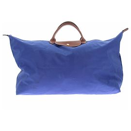 Longchamp Blaue Tasche "Le Pliage" XL Blau