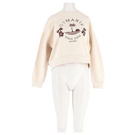 Autre Marque Jersey de algodón blanco BY MARIE Blanco